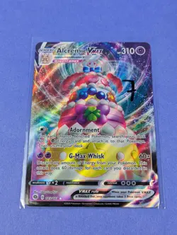 Alcremie VMAX - 023/073 - Rare Ultra Holo Champion's Path - Pokemon Card - NM - Image 3