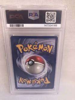 PSA 7 WOTC 1999 1st Edition Fossil Gengar 20/62 Non Holo Rare Card NM - Image 3