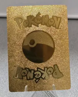 Pokemon Mega Primal Pikachu EX 720hp Gold Foil Fan Art Collector Card TCG - Image 2