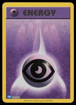 Basic Psychic Energy Trading Card Game Classic 034/034 NM Pokemon - Image 1
