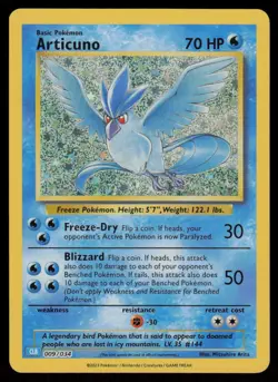 Articuno Holo Classic Collection Trading Card Game Classic 009/034 NM Pokemon - Image 1