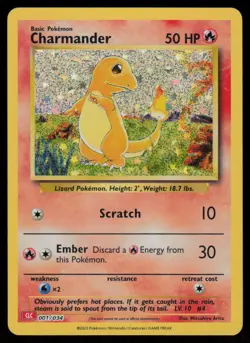 Charmander Holo Classic Collection Trading Card Game Classic 001/034 NM Pokemon - Image 1