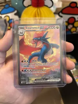 Pokemon TCG Salamence EX Journey Together Special Illustration Rare Card - Image 1