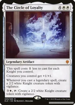 The Circle of Loyalty - 9 - Throne of Eldraine - NM - Normal - Image 1