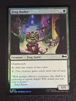 MTG Teenage Mutant Ninja Turtles Frog Butler Foil 0114 NM - Image 1