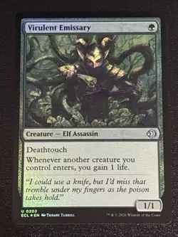 MTG Lorwyn Eclipsed Virulent Emissary Foil 0202 NM - Image 1