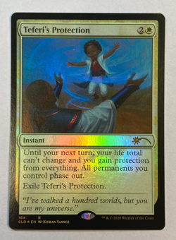 MTG - Secret Lair: Extra Life 2020 - Teferi's Protection - FOIL - Image 1