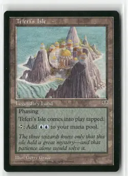 Teferi's Isle MTG NM Mirage - Image 1