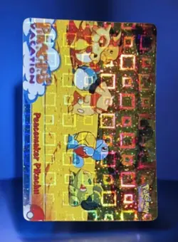 Pokemon Topps PEACEMAKER PIKACHU Holo Prism Vending Sticker - Image 2