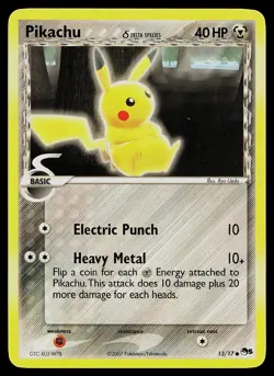 Pokemon Card - Pikachu POP Series 5 13/17 Common - Image 1