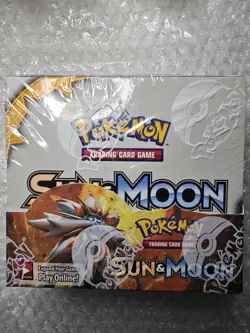 Pokemon TCG - Sun & Moon Base Set Booster Box Sealed with Case 🔥 - Image 1