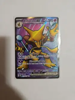 Pokemon Scarlet & Violet 151 Alakazam EX FA #188/165 - Image 1