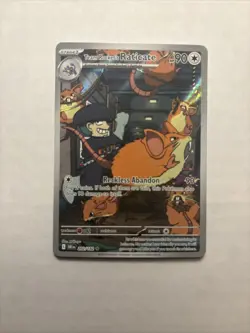 Pokemon Team Rocket's Raticate 202/182 Sv10: Destined Rivals Illustration Rare … - Image 1