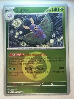 Dustox - 015/217 (Energy Symbol Pattern): Ascended Heroes Reverse Holo NM - Image 1