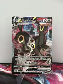 Umbreon Full Art VMAX TG23/TG30 Holo Rare Brilliant Stars Trainer Pokemon - Image 1