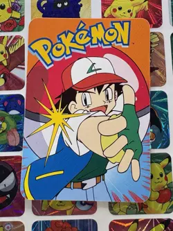 Pokemon 151 Vintage Pocket Monsters Vending HOLO Prism Sticker 2000 Nintendo - Image 5