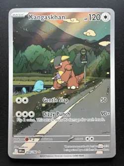 Pokemon Kangaskhan Illustration Rare IR Full Art Holo 204/182 Destined Rivals - Image 1