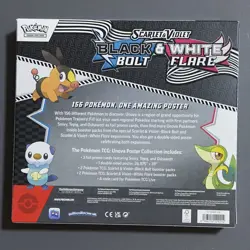 Pokemon Black Bolt & White Flare Poster Collection Box Promo 10.5 Unova NEW! - Image 2