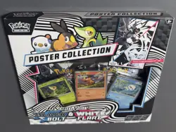 Pokemon Black Bolt & White Flare Poster Collection Box Promo 10.5 Unova NEW! - Image 3