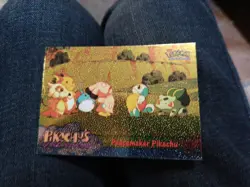 Pokemon TCG Peacemaker Pikachu Pokemon Topps Pikachu's Vacation 46 Holo Foil - Image 2