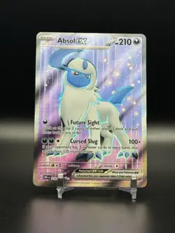 Absol ex #214 Obsidian Flames – Ultra Rare Holo – NM – 2023 Pokemon - Image 1