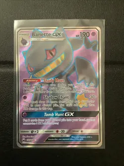 Banette GX SV61/SV94 Pokemon TCG Hidden Fates: Shiny Vault NM Full Art - Image 1