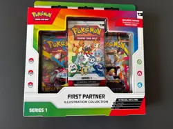 Pokemon TCG First Partner Illustration Collection Series 1 New Sealed - Image 1