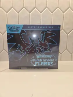 Pokemon TCG Mega Evolution Phantasmal Flames Elite Trainer Box ETB - Image 1