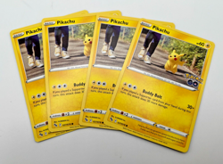 Pokemon GO 2022 Playset Pikachu 027/078 x4 4x - Image 1