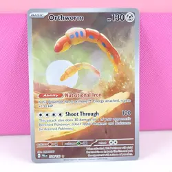 Orthworm 224/193 Holo Illustration Rare Paldea Evolved Pokemon LP - Image 1