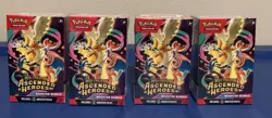 Pokemon Ascended Heroes Booster Bundles Lot Of 4 - Image 1