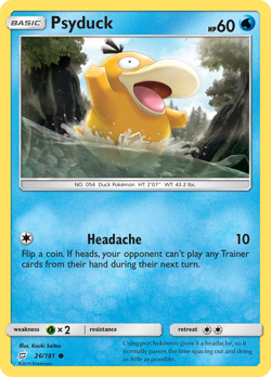 Psyduck 26/181 C Team Up Pokemon NM/M - Image 1