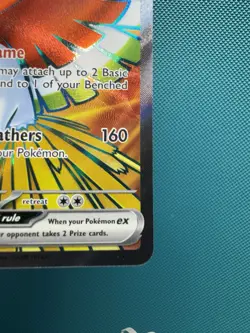 Pokemon TCG S&V Destined Rivals Ethan's Ho-Oh EX 209/182 - Image 5