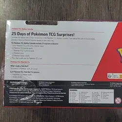 Pokemon 2025 Holiday Calendar New Factory Sealed Box - Image 5