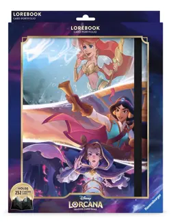 BRAND NEW Disney Lorcana: Fabled 9-Pocket Portfolio Jasmine Ariel Belle - Image 1