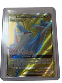 Pokemon Latias & Latios GX Team Up Holo Full Art Ultra Rare Card #169/181 - Image 1