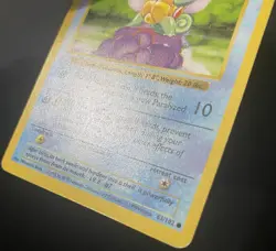 Squirtle 063/102 Base Set (Shadowless) Regular *DAMAGED* Pokemon Card - Image 4