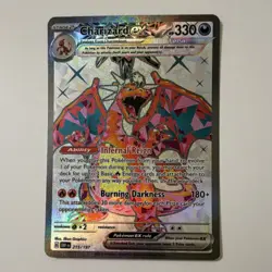 Pokemon Charizard ex Promo Holo Stage 2 330 HP Card 074 Sv: Scarlet & Violet - Image 1