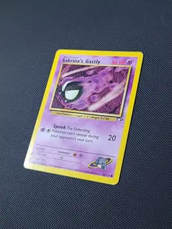 Sabrina’s Gastly 93/132 - Common - Gym Heroes - Pokemon Card - HP/DMG - DIRT - Image 5