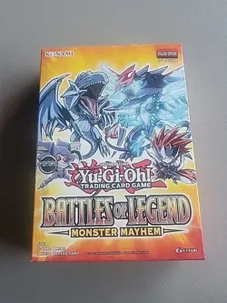 Yugioh TCG: Battles Of Legend: Monster Mayhem Tuck Box 1st Edition / Sealed - Image 1
