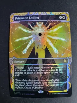 Prismatic Ending (Foil) Rare MTG Secrets of Strixhaven Mythical Archives - Image 1