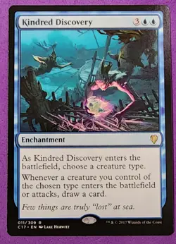 MTG Magic The Gathering - Kindred Discovery - Commander 2017 NM - Image 1