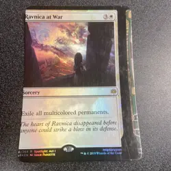 Ravnica at War MTG War of the Spark NFC Foil Miscut/Misprint - Image 1