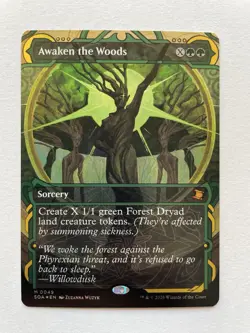MTG Awaken the Woods FOIL 0049 SOA - Image 1