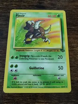 Pokemon Jungle Unlimited Pinsir 25/64 Non Holo - Image 1