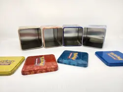 LOT OF 4 POKEMON Stacking Tins Empty - Image 3