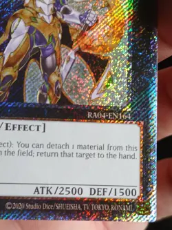 Yugioh Constellar Pleiades RA04-EN164 1st Platinum Secret NM - Image 4