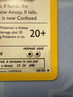 ✨ Vintage Pokemon TCG Dark Wigglytuff 2002 Neo Destiny 40/105 ✨ - Image 4