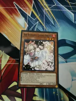 Yugioh Ash Blossom & Joyous Spring SDWD-EN017 Common Unlimited MISPRINT NM - Image 1
