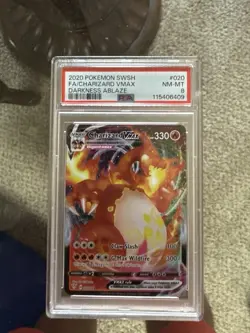 Pokemon Charizard VMAX 020/189 Darkness Ablaze Ultra Rare Holo PSA 8 - Image 1